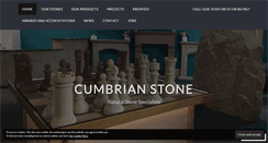 Desktop Screenshot of cumbrianstone.co.uk