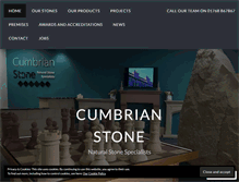 Tablet Screenshot of cumbrianstone.co.uk